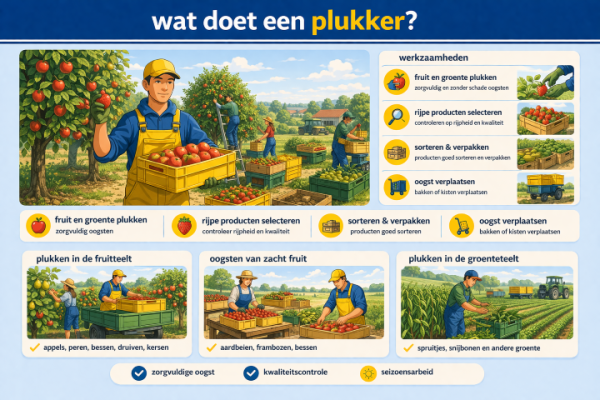 Alles over het beroep plukker Wat doet een plukker